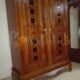 New Teak Wood Wardrobe For Sale