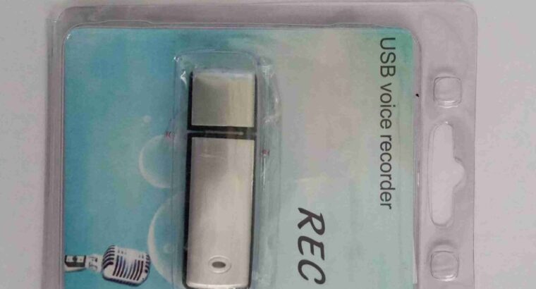 Voice Recorder And Flash Drive (8GB)