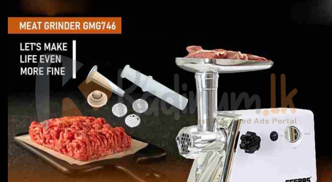 Geepas Electric Meat Grinder (Gmg746) Kadinum.lk