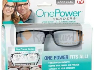 One Power Clear Focus Reading Glass (Unisex)