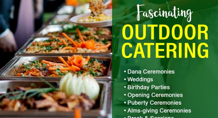 Outdoor Catering Service For Every Moment