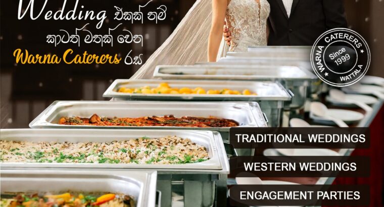 Catering Service for your Wedding Ceremonies