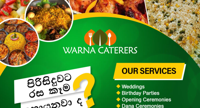 Catering Service For Your All Occasions