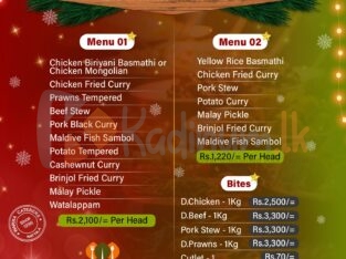 Celebrate Your Christmas Party With Warna Caterers