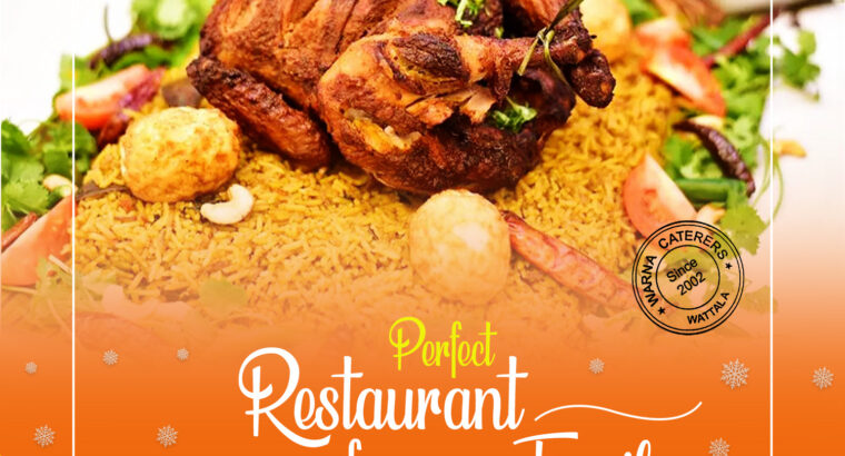 Perfect Restaurant Menu For Your Family