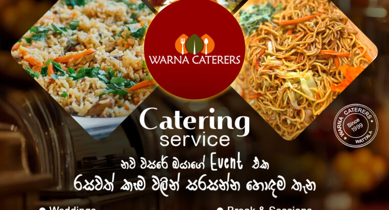 Catering Service For Any Type Of Event