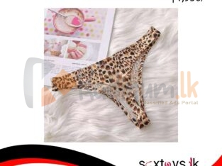 Leopard Thong Women Panties