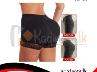 Buttock butt lifter padded shorts