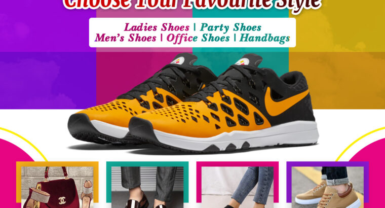 Choose Your Favourite Footwear Style